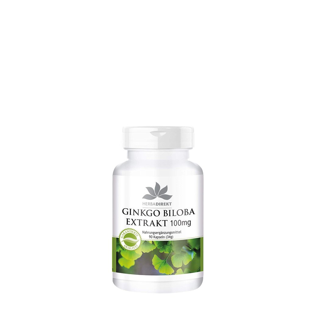 Viên uống bổ não thuần chay Ginkgo Biloba của Đức, tăng tuần hoàn máu não Warnke 90 viên