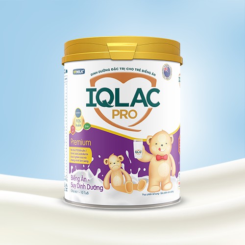 Sữa Bột VPMilk IQLac Pro Biếng Ăn - Suy Dinh Dưỡng Premium 900g
