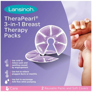 Bộ chườm ngực thông tia sữa Lansinoh (Mẫu mới)