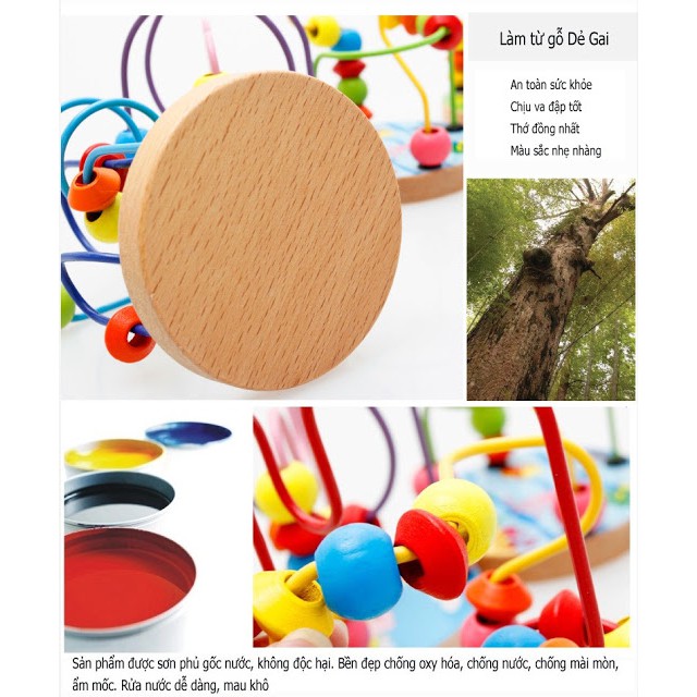 Mê cung luồn hạt mini