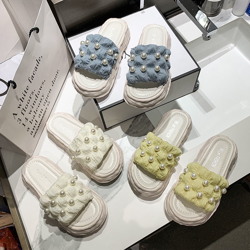 Dép Sandal Đế Dày Phong Cách Pháp Hàng Mới