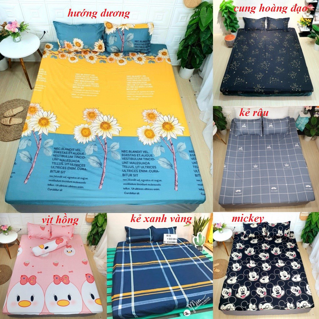 Bán buôn ga gối cotton poly