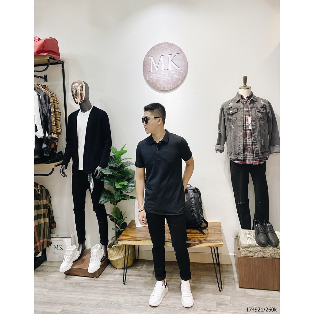 Polo trơn 4 màu Basic