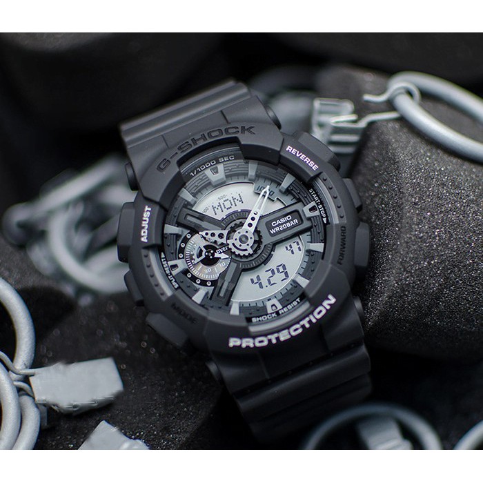 Đồng Hồ Casio Nam Dây Nhựa GSHOCK GA-110-1BDR Chính Hãng