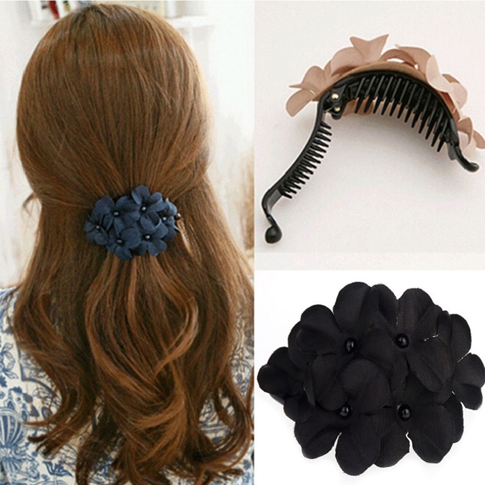 Kẹp Tóc Đính Đá Dễ Thương Cho Nữ