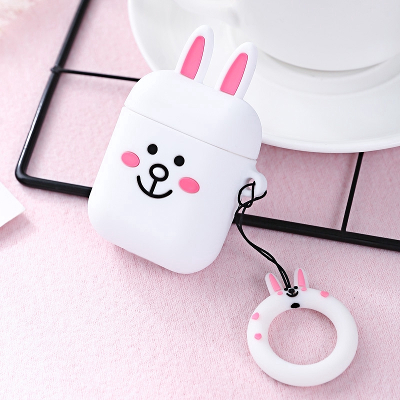 Hộp đựng tai nghe SUNTAIHO hình Mcky cho for Airpods 1 2