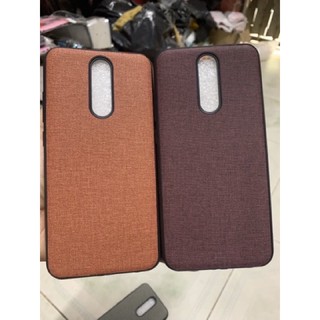 Ốp lưng Xiaomi redmi 8A dẻo đen ốp vải