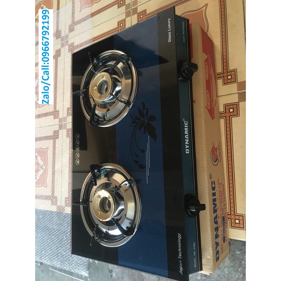 Bếp gas đôi kính cường lực DYNAMIC / MUSAKI An toàn, Giá rẻ, Tiết kiệm gas