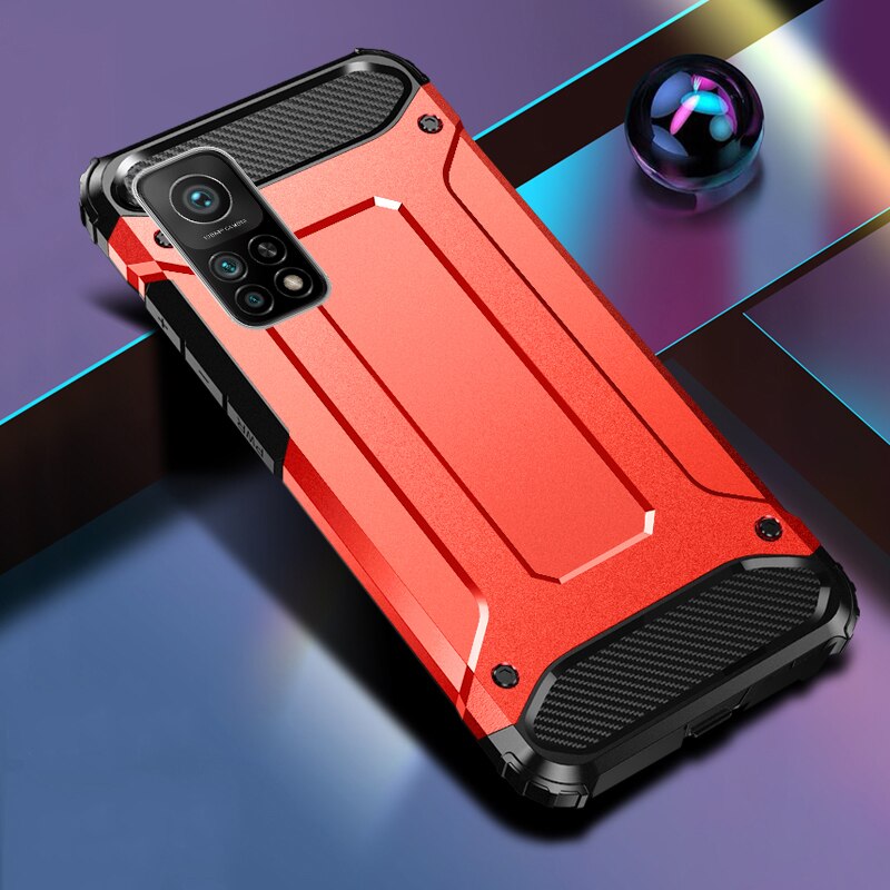 Xiaomi Mi 10T Pro 5G Case Luxury Hybrid Armor Shockproof Hard PC+TPU Phone Case For Xiaomi Mi 10T Cover