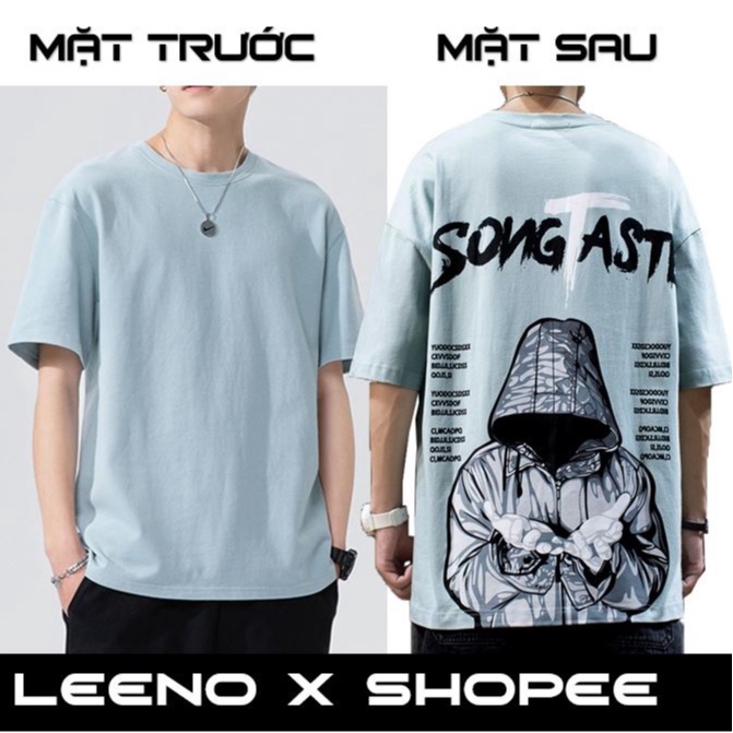 Áo thun nam tay lỡ SONG TASTE áo phông 100% cotton cao cấp Leeno | BigBuy360 - bigbuy360.vn