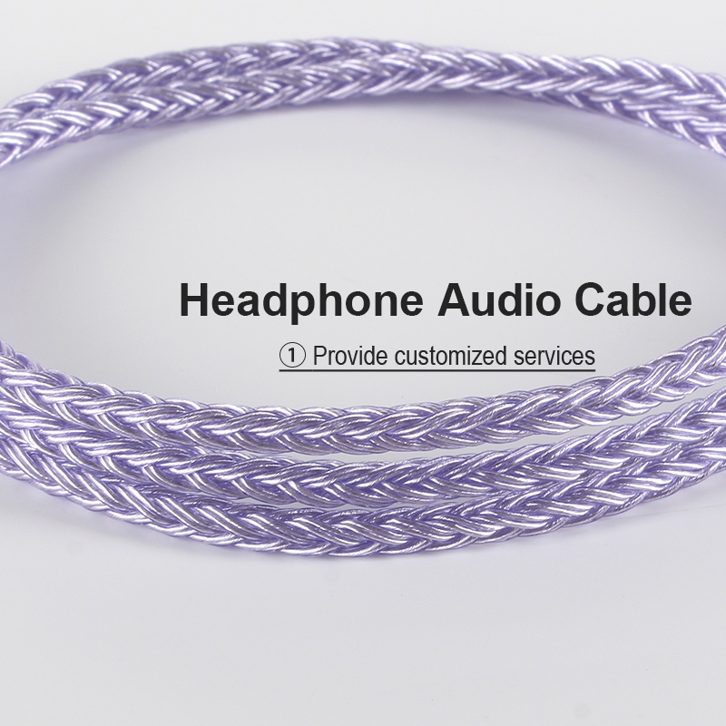 Xinhs Dây Đồng 16 Sợi Màu Tím Mạ Đồng Đơn Pha Lê Với Bạc