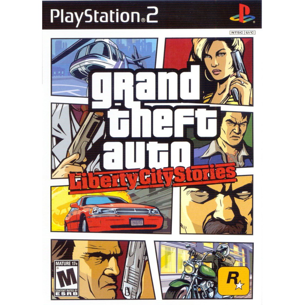 Đĩa Dvd Ps2 Gta Tự Động Liberty City Chất Lượng Cao