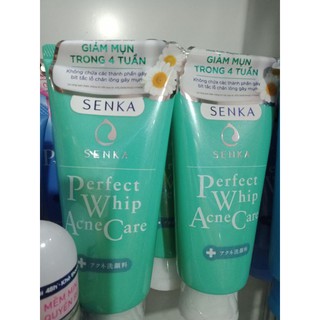 Sữa rửa mặt Senka dành cho da mụn 100g