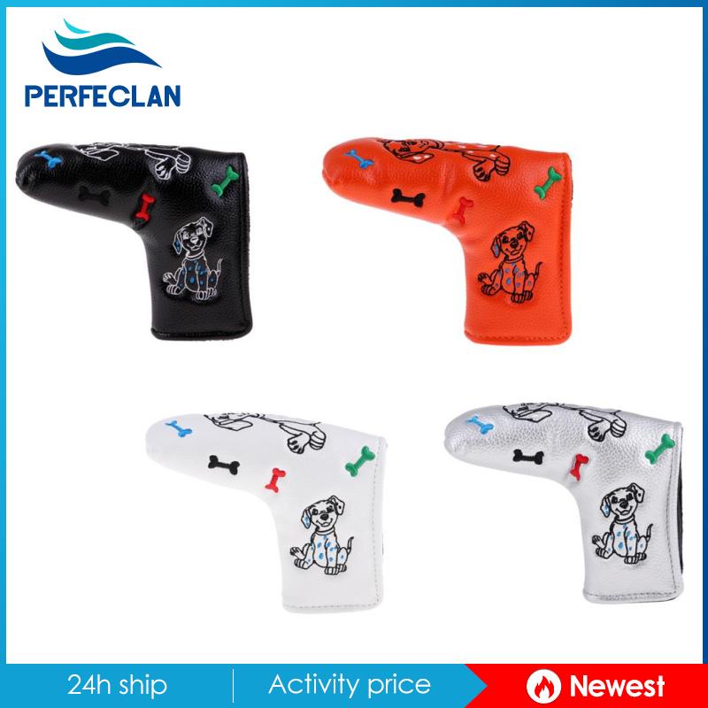 Vỏ Bọc Đầu Gậy Đánh Golf Bằng Da PU Chống Nước Màu Trắng