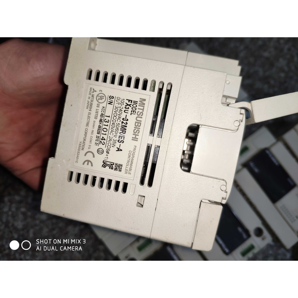 FX3U-32MR/ES-A Mitsubishi PLC FX2N-8EX 8EYR 16EYR