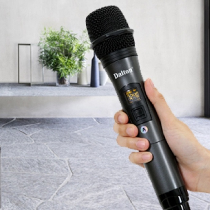 Micro karoke bluetooth Dalton TX-500, thân kim loại màn hình LED siêu bền, hát nhẹ hơi karaoke gia đình
