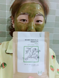 Mặt nạ trà xanh bạc hà
