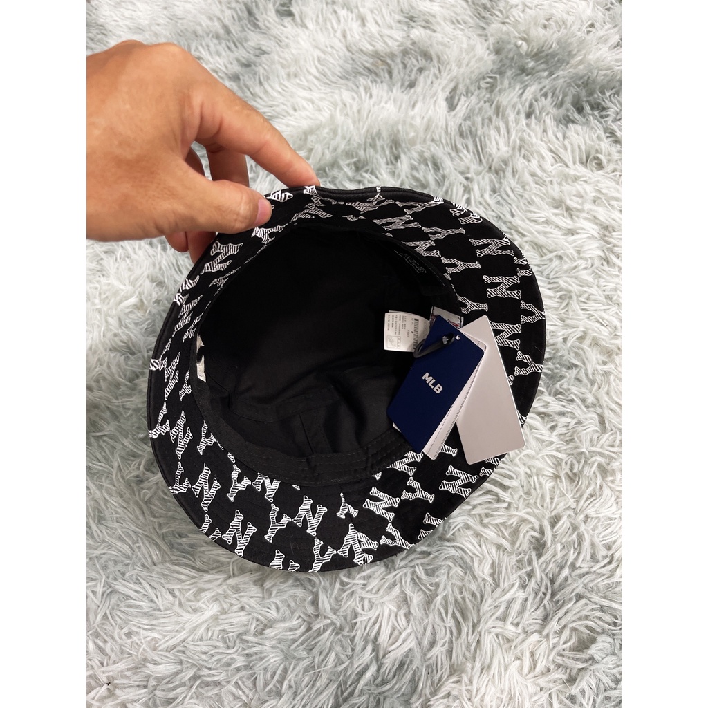 Nón Vành MLB Monogram Bucket Hat N22
