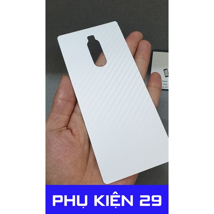 Dán lưng 3D vân Cacbon - Carbon