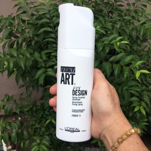 GÔM XỊT ĐỊNH HÌNH KIỂU TÓC LOREAL FIX DESIGN TECNI ART SPRAY 200ml