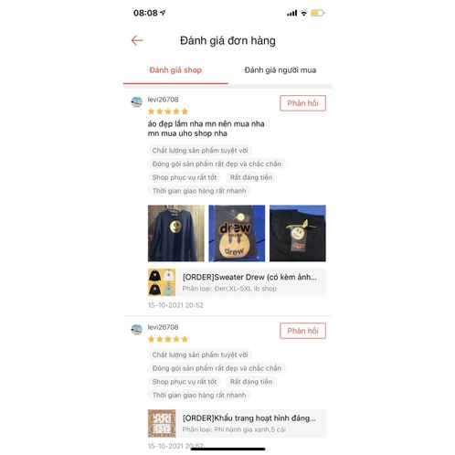 [ORDER] Áo nỉ dài tay Drew full tag mác (có kèm ảnh thật) | BigBuy360 - bigbuy360.vn