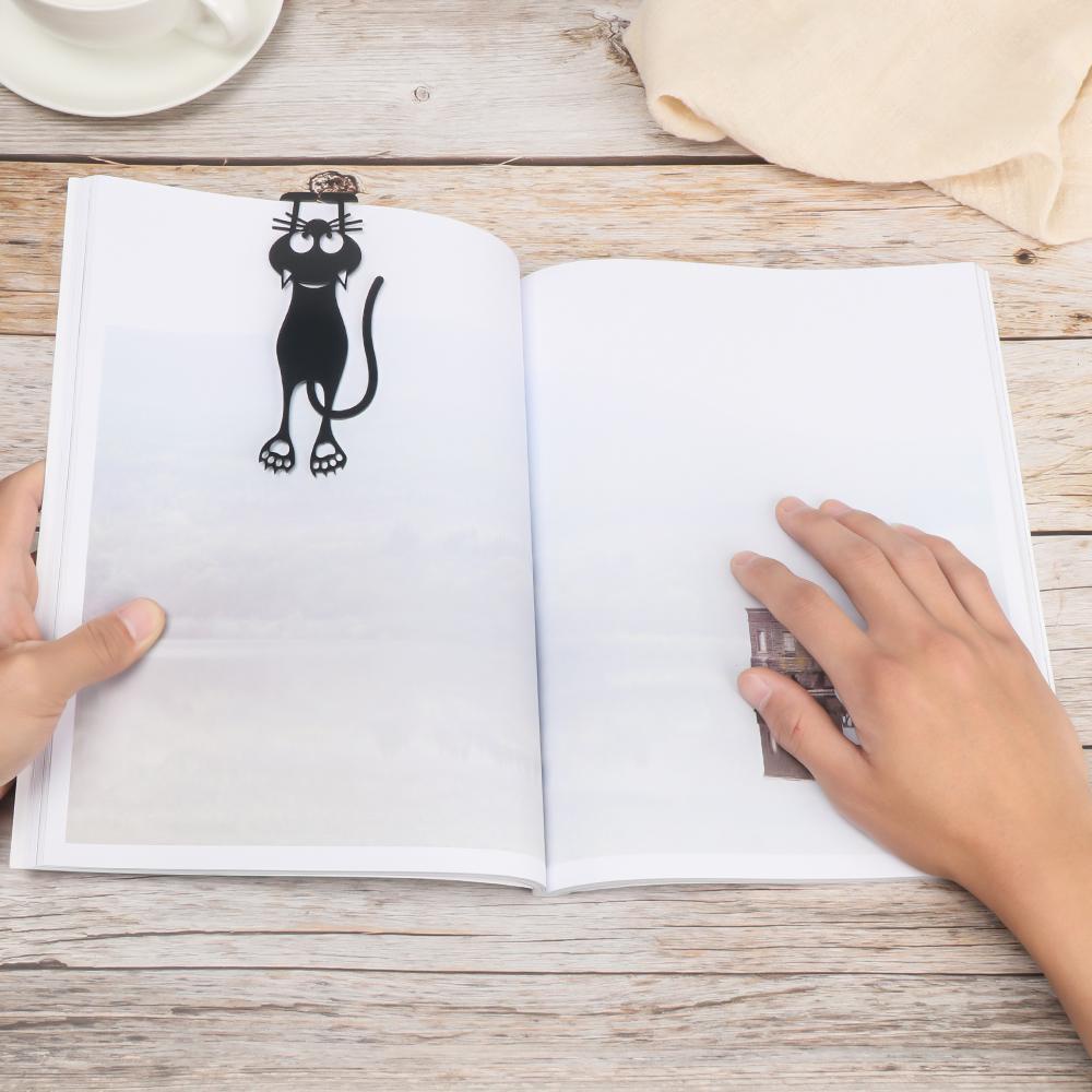 Thẻ Đánh Dấu Sách Bằng Nhựa Họa Tiết Hoạt Hình Đáng Yêu