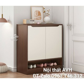 Tủ giày MDF siêu đẹp, bền cao 1m [RẺ VÔ ĐỊCH]