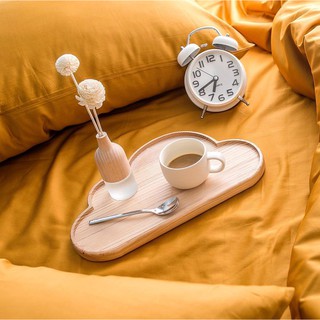 Khay Mây - cloud tray Khay Hình Đám Mây Gỗ Ash Đẹp Không Đụng Hàng [Nhận order sản xuất]