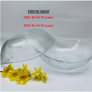 Tô thủy tinh trộn salad - tô thủy tinh