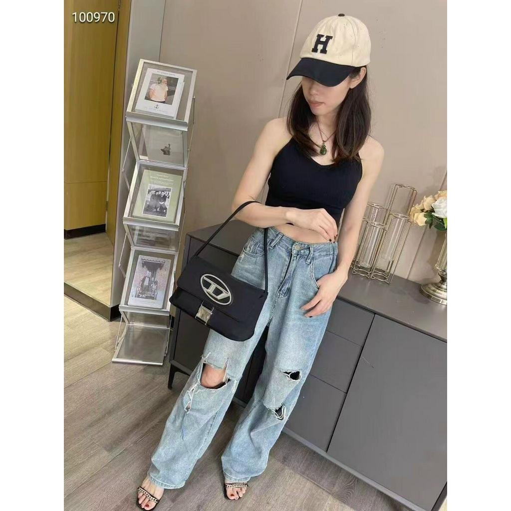 Túi D size 23cm khoá bấm cao cấp full box nguyên siu