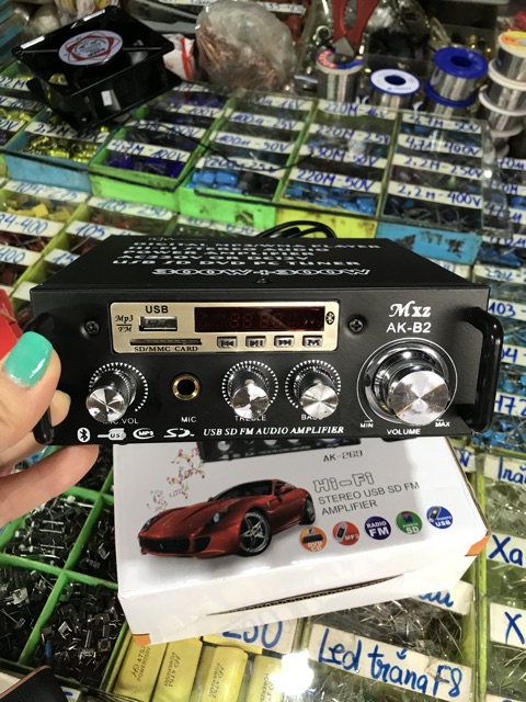 Ampli 12v có Bluetooth