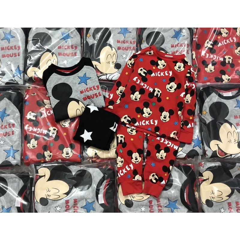 Set 2 bộ mickey 2-8y