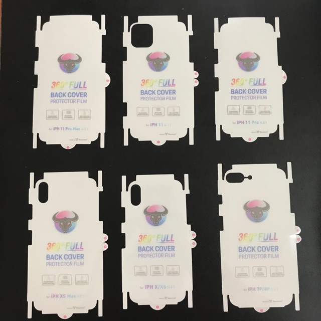 Miếng Dán Lưng Ppf Trong Iphone 14, 13 Pro Max, 12 Mini, Xs Max, Xr, X, 8 Plus, 7, 6/6S, Se, ...