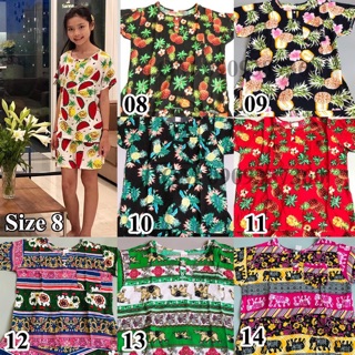Bộ tole trái cây mặc nhà cho bé