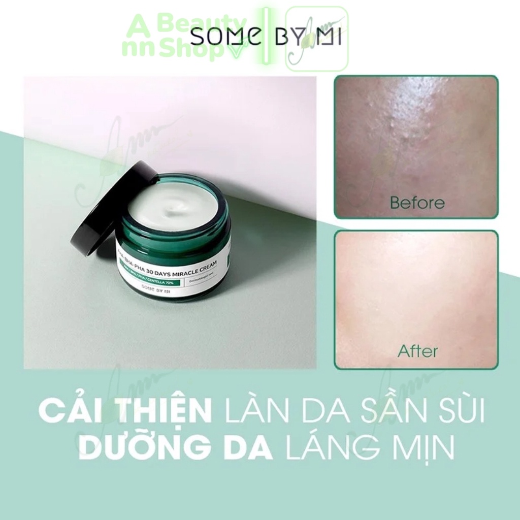 Kem Dưỡng Cho Da Mụn Some By Mi AHA-BHA-PHA 30 Days Miracle Cream