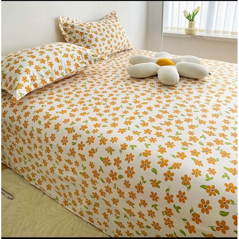 Ga Gối Cotton Living 100%cotton Hàng Nhập Khẩu Cao Cấp 3 Món Nhiều Mẫu Cute