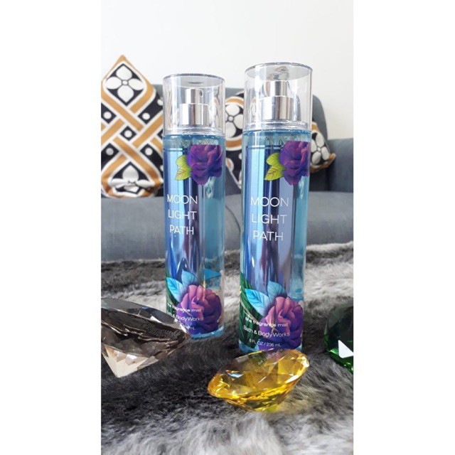 ✦GH✦ Xịt toàn thân Body Mist Bath &amp; Body Works - Moonlight Path 30ml/50ml/100ml/250ml