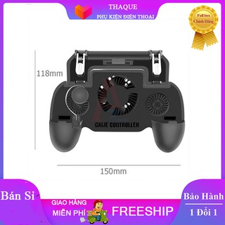 { Siêu Sale } Tay Cầm Chơi Game PUBG, ROS, FF/Liên Quân Mobile/Quạt Tản Nhiệt Kiêm Sac Dự Phòng