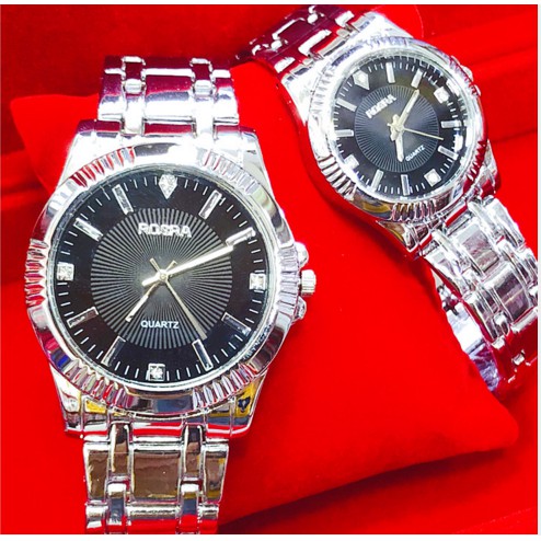 ĐỒNG HỒ CẶP ĐÔI NAM NỮ DÂY KIM LOẠI ROSRA R4B D345 HOT TREND 2019 CỰC ĐẸP | BigBuy360 - bigbuy360.vn