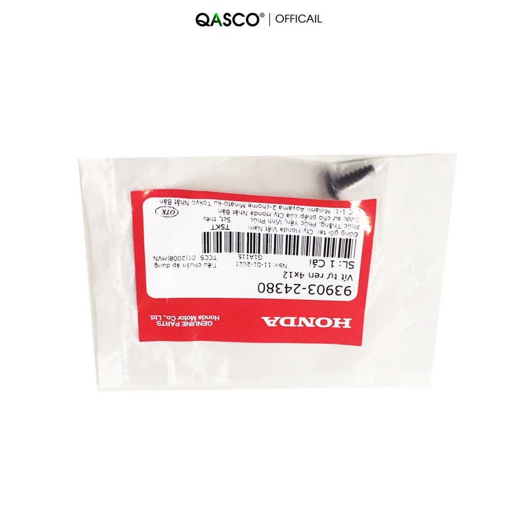 Vít tự ren HONDA 4x12 dùng chung nhiều xe (9390324380)