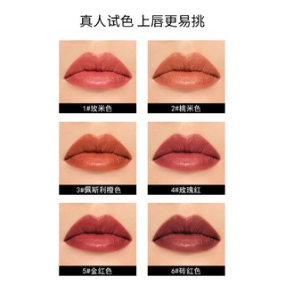 DVS Son Môi Heng Fang với 6 Màu Tùy Chọn Cao Cấp Sành Điệu 8 E8