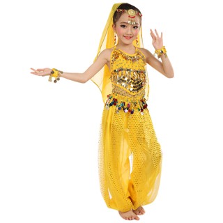Trang Phục Múa Bụng Cho Bé Gái