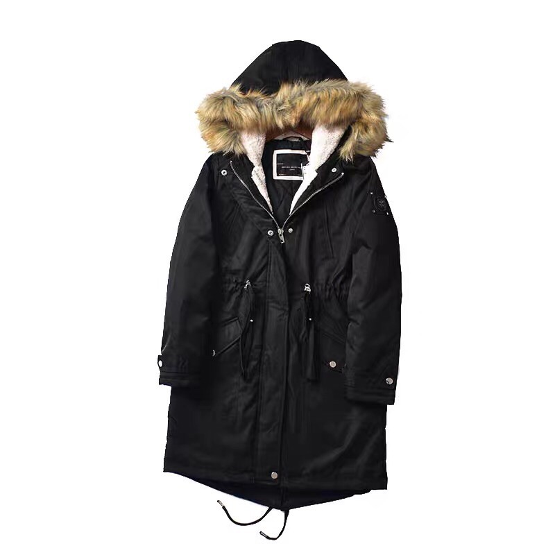 Áo parka lót lông cừu