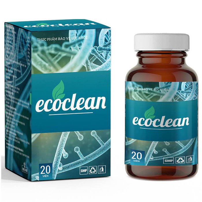 ECOCLEAN - VIÊN UỐNG HỖ TRỢ GIẢI ĐỘC CƠ THỂ , TIÊU DIỆT KÝ SINH TRÙNG AN TOÀN HIỆU QUẢ