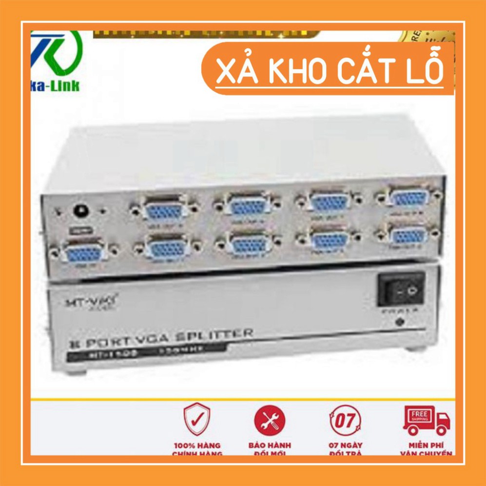 Bộ Hub Chia VGA (Xả Kho) Bộ Hub Chia VGA 1 ra 8 | BigBuy360 - bigbuy360.vn