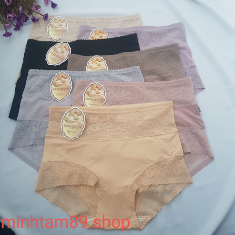Quần lót cạp cao ôm bụng làm gọn bụng eo thon dáng đẹp