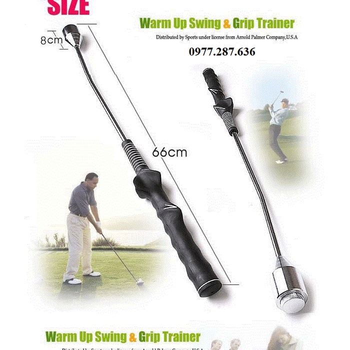 Gậy tập golf kỹ thuật swing chỉnh tư thế tăng lực đánh và cải thiện khoảng cách GS001