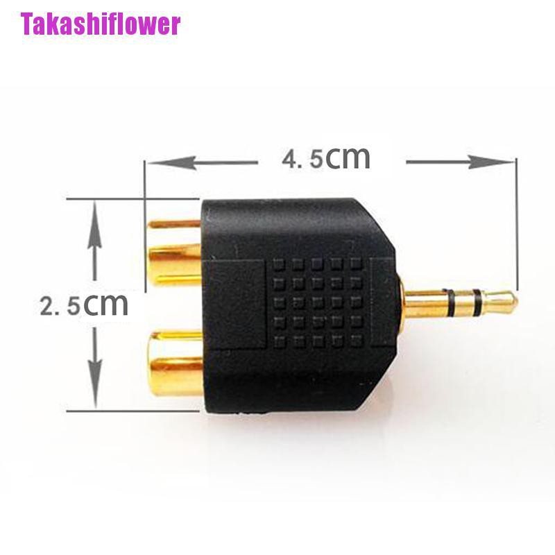 Giắc Cắm Chuyển Đổi Âm Thanh 3.5mm 1 Rca Chuyên Dụng