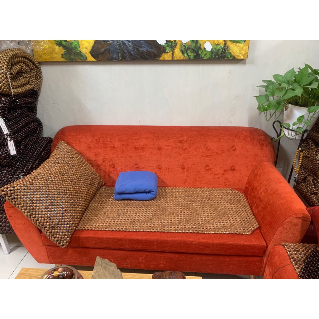 Lót Băng ghế sofa hạt gỗ hương - 120cm x45cm