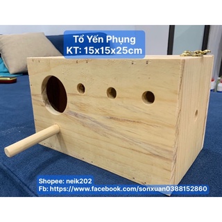 Tổ chim yến phụng kích thước 25x15x15cm (không khay)